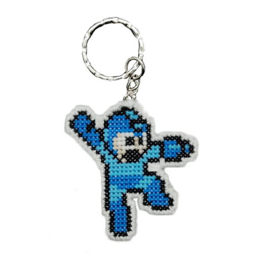Llavero Tejido Megaman NES