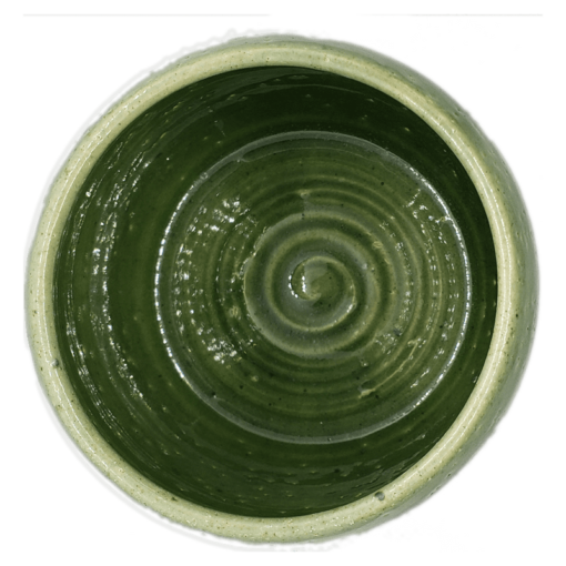 Macetero de Cerámica Gres Fantasma de Pacman Verde - Imagen 4