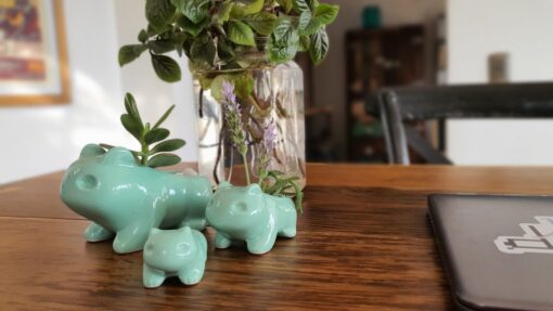 Macetero de Cerámica Bulbasaur - Imagen 4