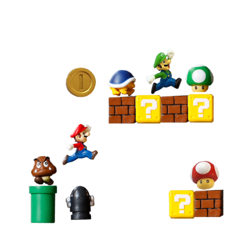 Set Imanes Mario Bros