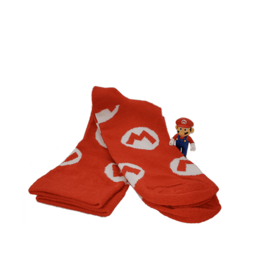 Calcetines Rojo M Super Mario
