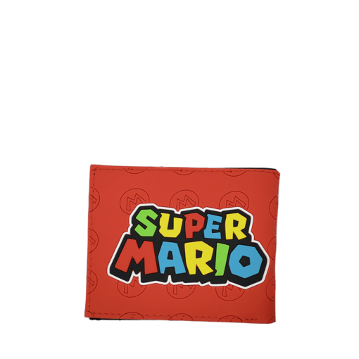 Billetera Gamer Mario Bros Roja