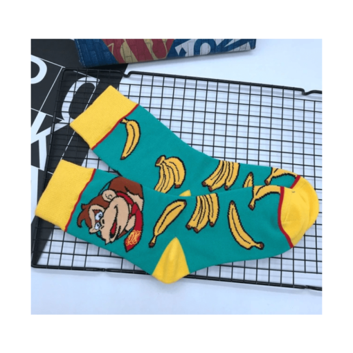 Calcetines Gamer Verde Donkey Kong - Imagen 2