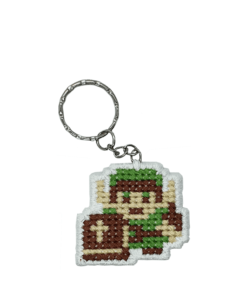 llavero gamer pixelart legend of zelda link