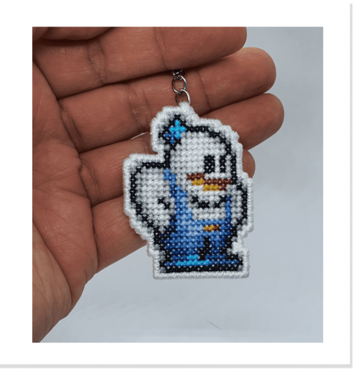 Llavero Tejido Snow Bros - Imagen 2