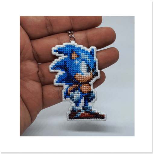 Llavero Tejido Sonic The Hedgehog SEGA - Imagen 2