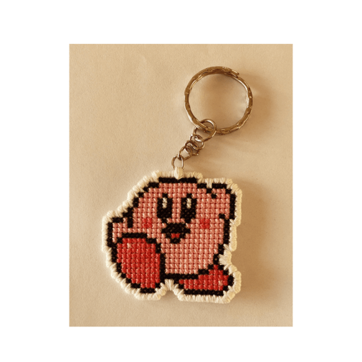 Llavero Tejido Kirby