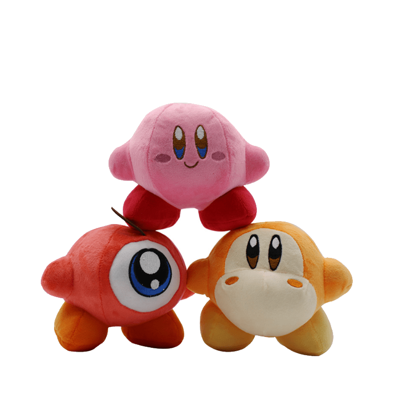 Peluche Kirby y Waddles