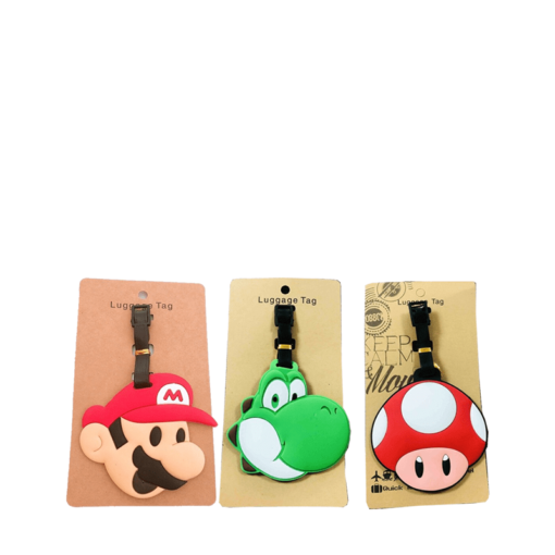Marcador de Maleta/Bolso/Mochila Super Mario