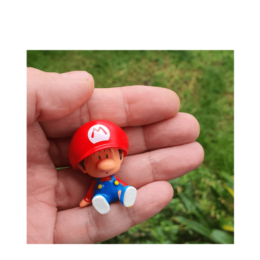 Set de 2 figuras Peach + Mario - Imagen 4