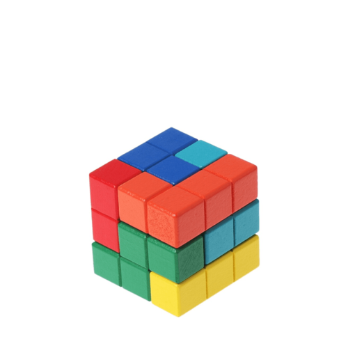 Cubo Tetris de Madera