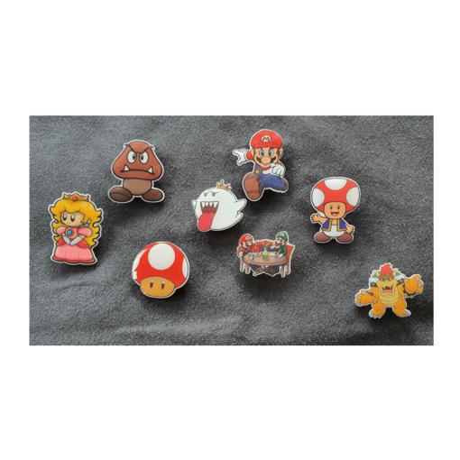 Pins PVC Super Mario