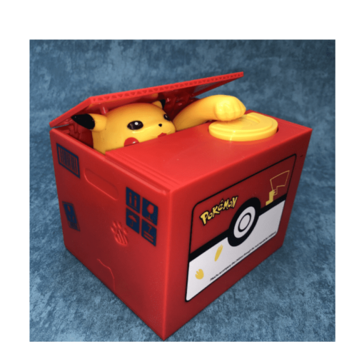 Alcancía Tomamonedas Pikachu