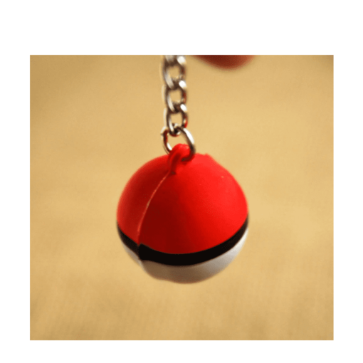 Llavero Pokebola Goma - Imagen 2