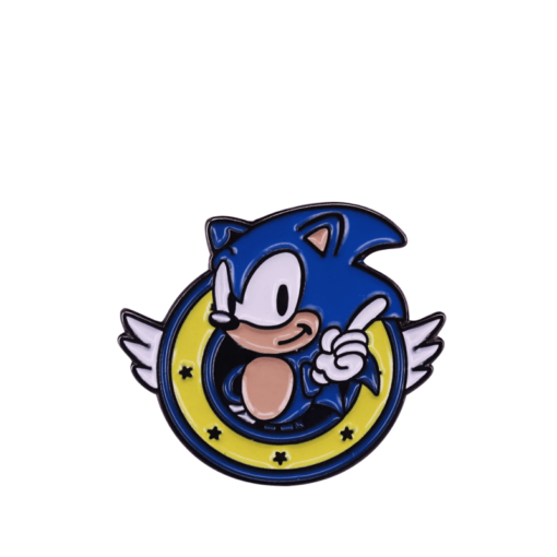 Pin Sonic Logo