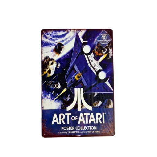 Cartel Metálico Art of Atari