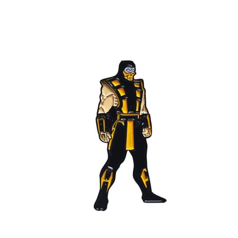 Scorpion Mortal Kombat Pixel Art Scorpion Solitaire - IMAGESEE