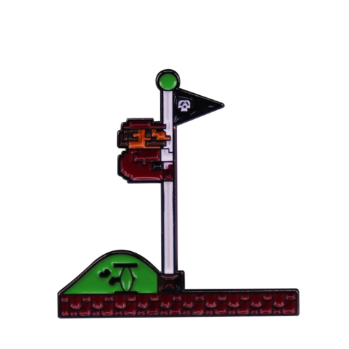 Pin Super Mario Bros Bandera