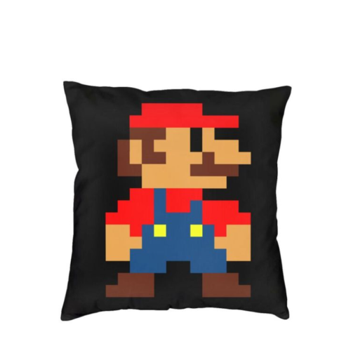 Funda para cojín Mario 1 Negra